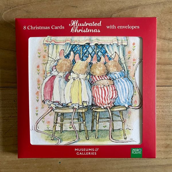 Watching The Snow Fall-Pack of 8 Cards