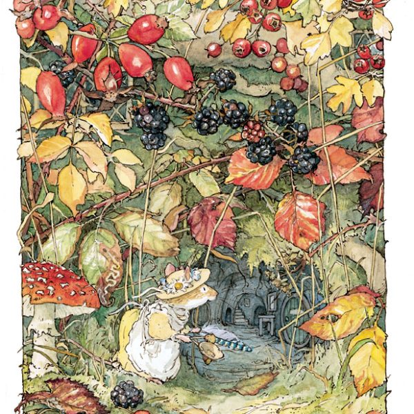 "I wonder if anyone lives down there?" Giclée Print