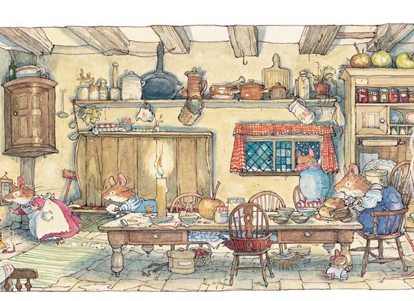 "It's Snowing!" Giclée Print