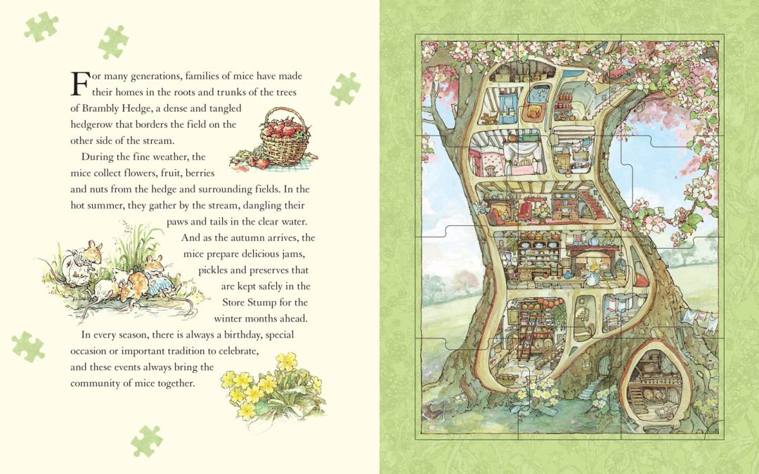 Introducing the new Brambly Hedge Jigsaw Book