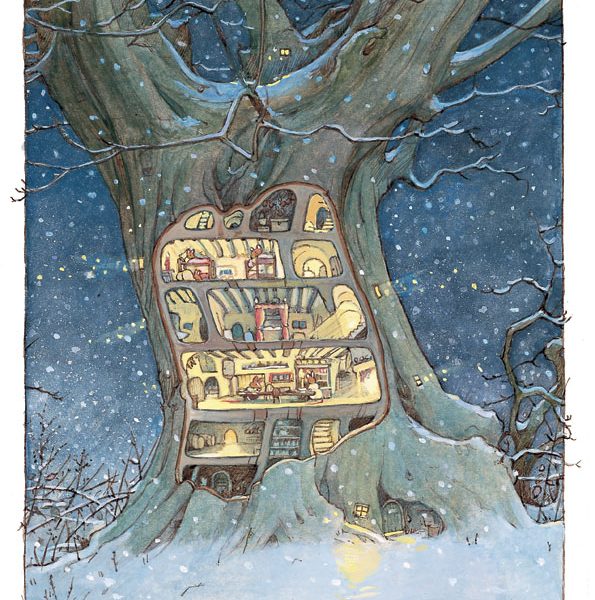 "Winter Cross Section" Giclée Print
