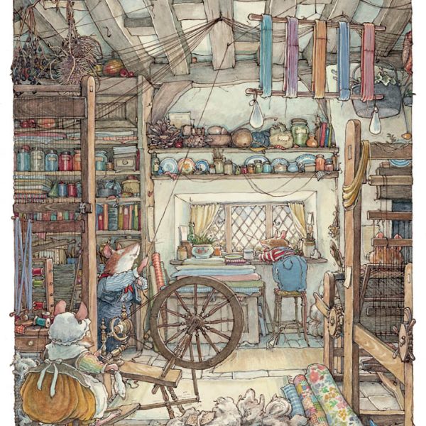 "Inside the Weavers' Cottage" Giclée Print