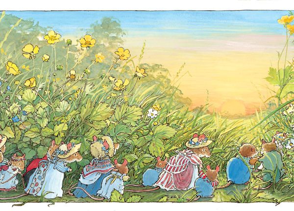 "Sunset in the Meadow" Giclée Print