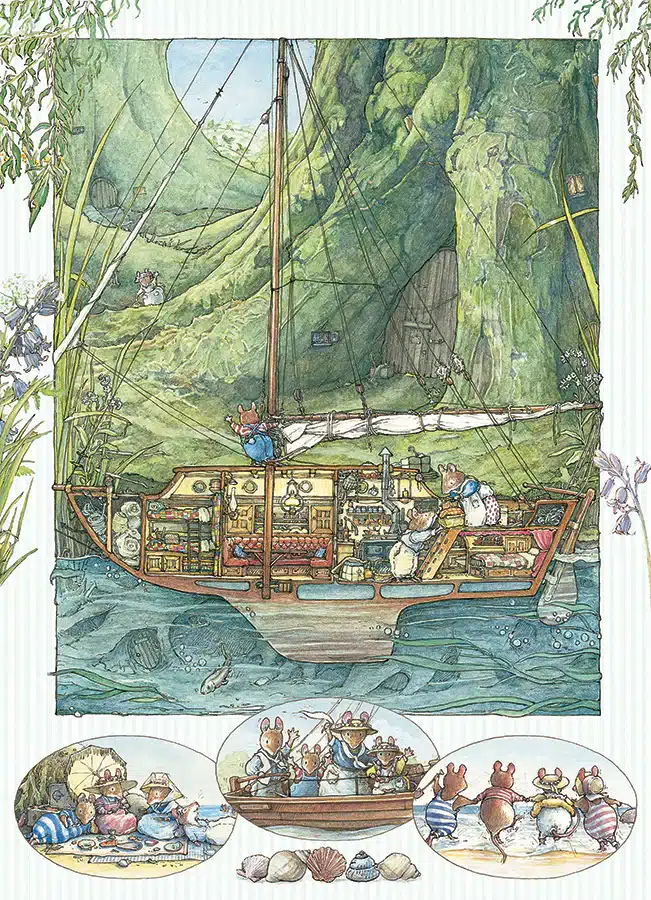 Brambly Hedge 'All Aboard' 500 Piece Puzzle - Image 2