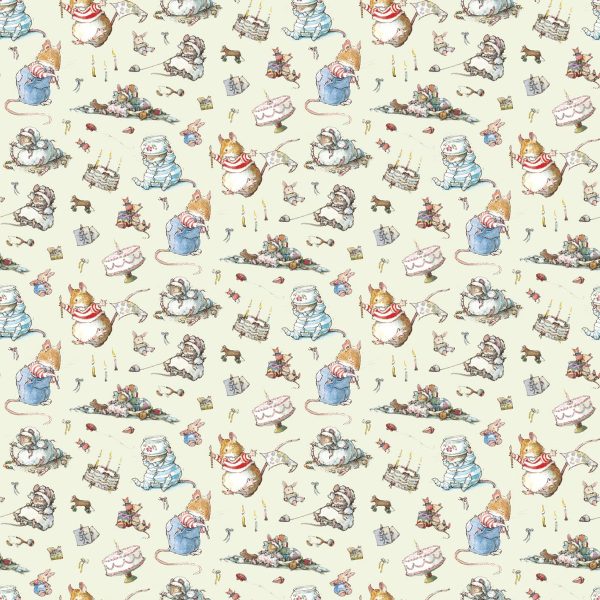 5 sheets of Brambly Hedge wrapping paper