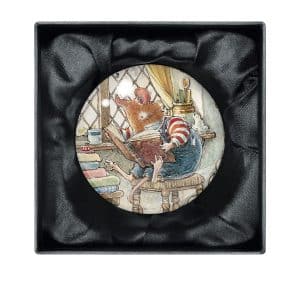 Wilfred Reading Crystal Paperweight