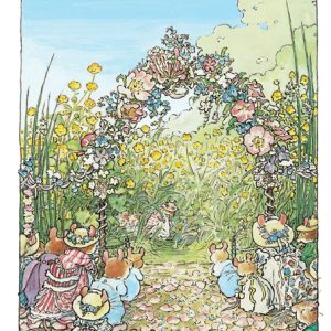 "The Floral Wedding Arch" Giclée Print