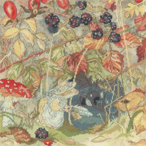 "I Wonder If Anyone Lives Down There?" Cross Stitch Kit