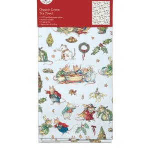 "Winter Ball" Organic Cotton Tea Towel