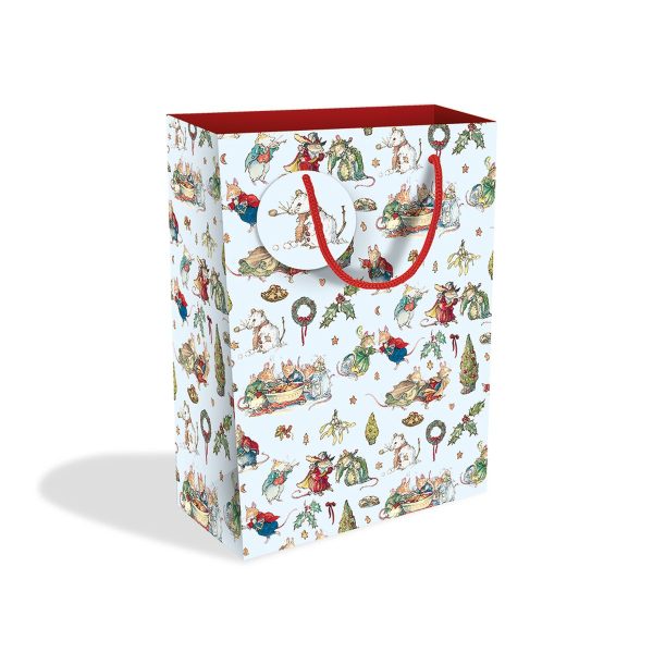 Large Festive Brambly Hedge Gift Bag