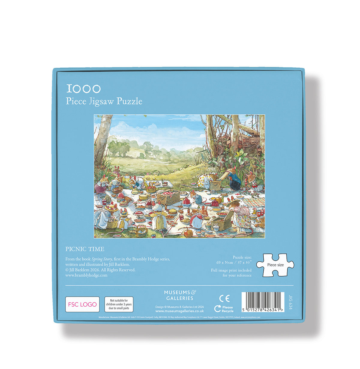 The Brambly Hedge Picnic Time Jigsaw - Image 2